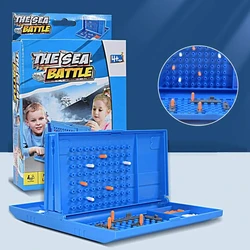 Juego de batalla naval portátil para niños, estrategia marina