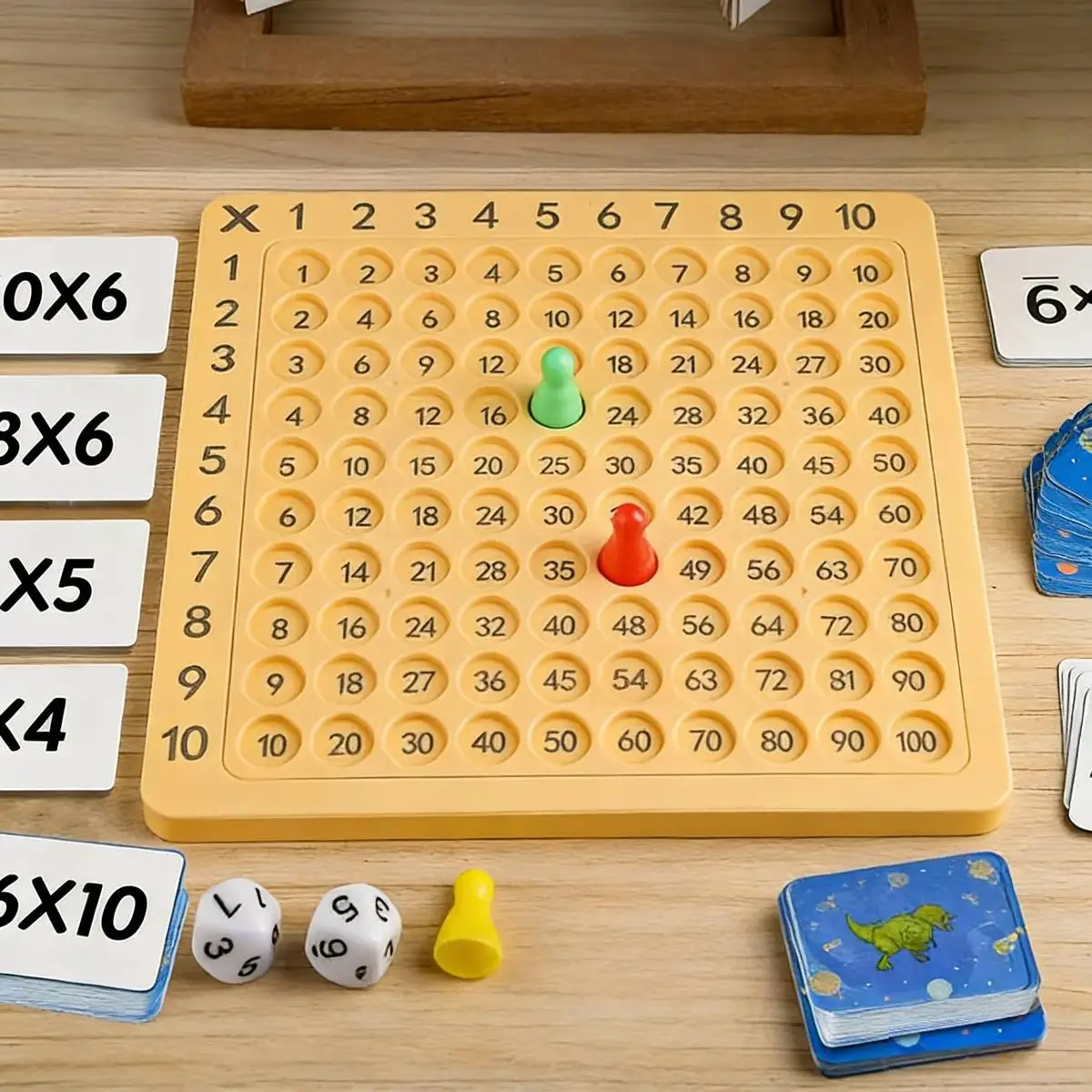 Juego de multiplicación Montessori con tablero para contar - imagen 5
