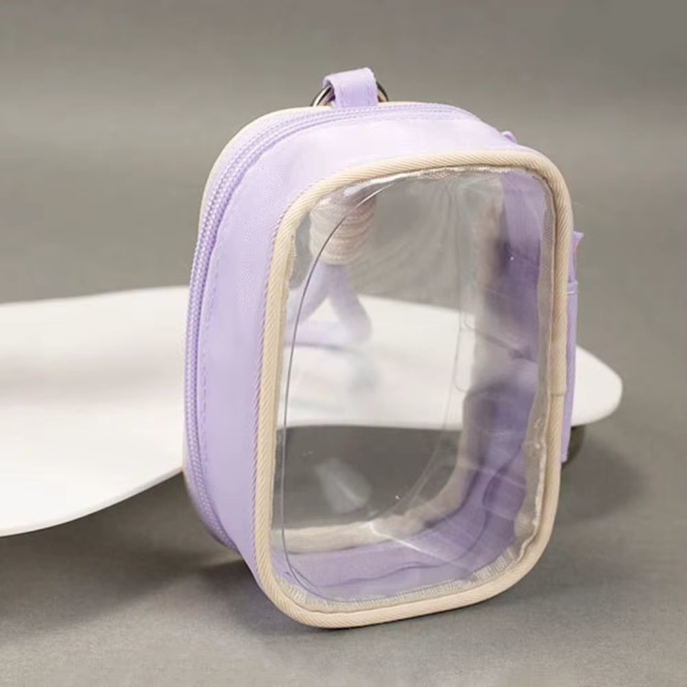 Bolsa transporte muñecas transparente con cremallera - imagen 2