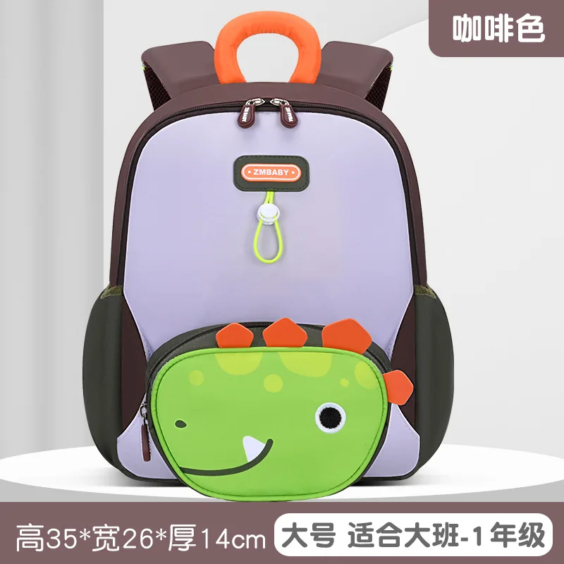 Mochila guardería infantil con dibujos animados ligera y ajustable - imagen 2