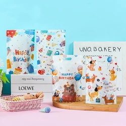 ZYF Bolsas de regalo de cumpleaños autosellables para fiestas infantiles