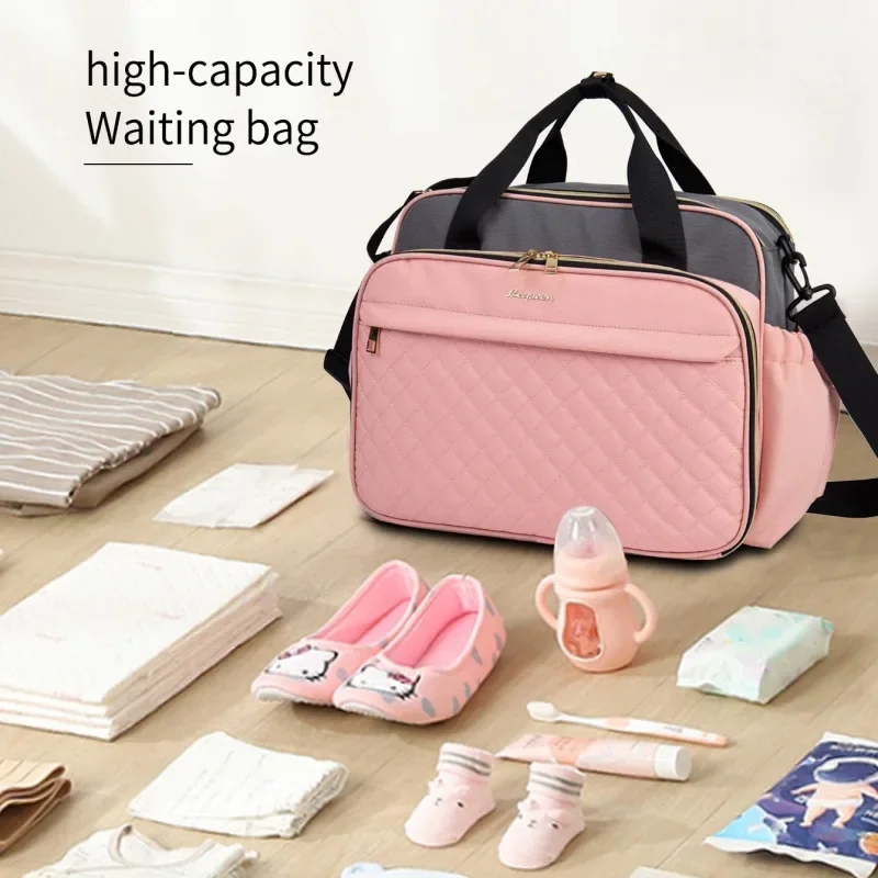 Bolsa maternal impermeable para cochecito – Gran capacidad - imagen 2