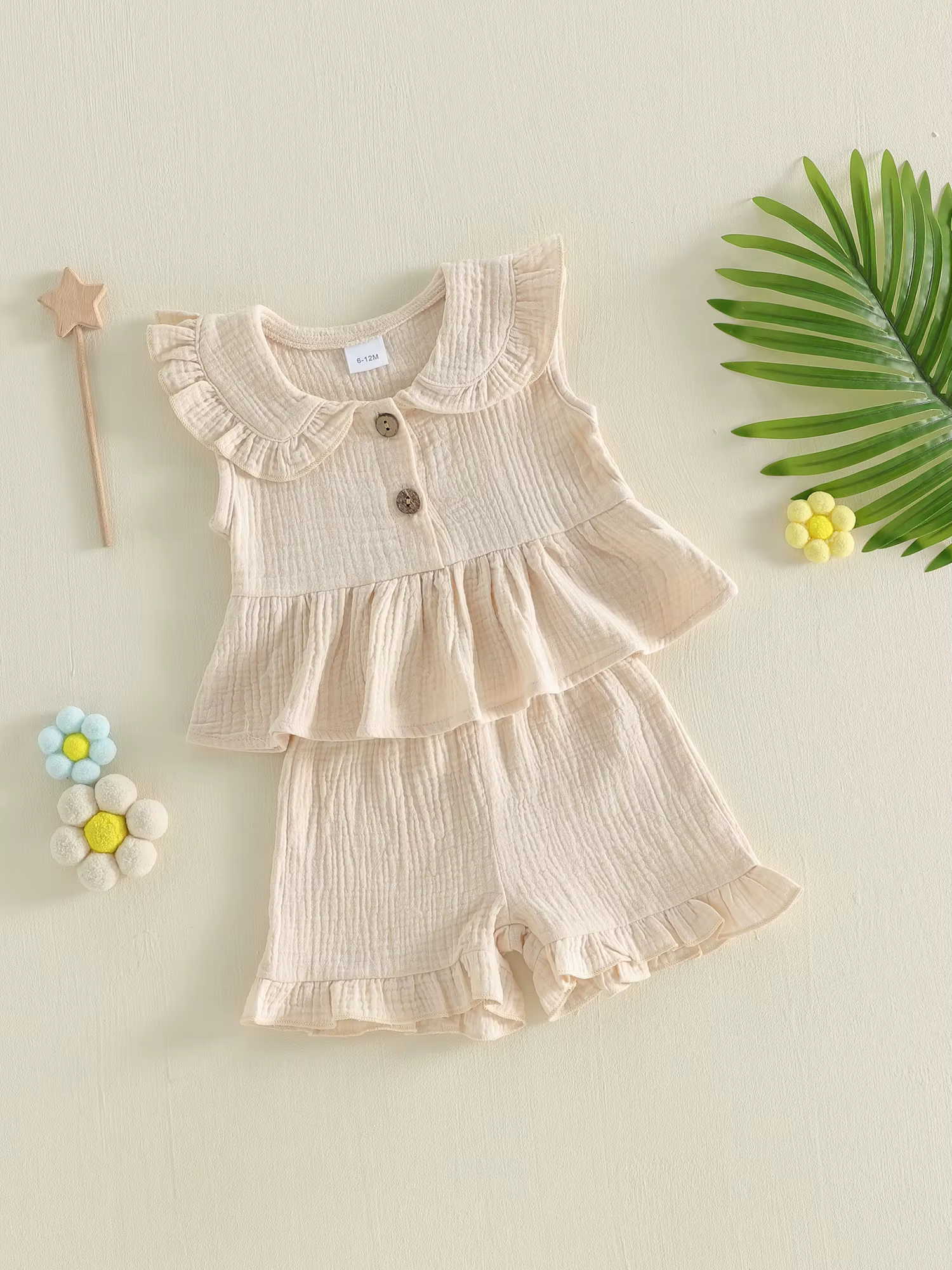 Pantalones cortos del conjunto infantil de verano