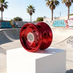 Yo-yo metálico de aleación para niños, giro suave y estable