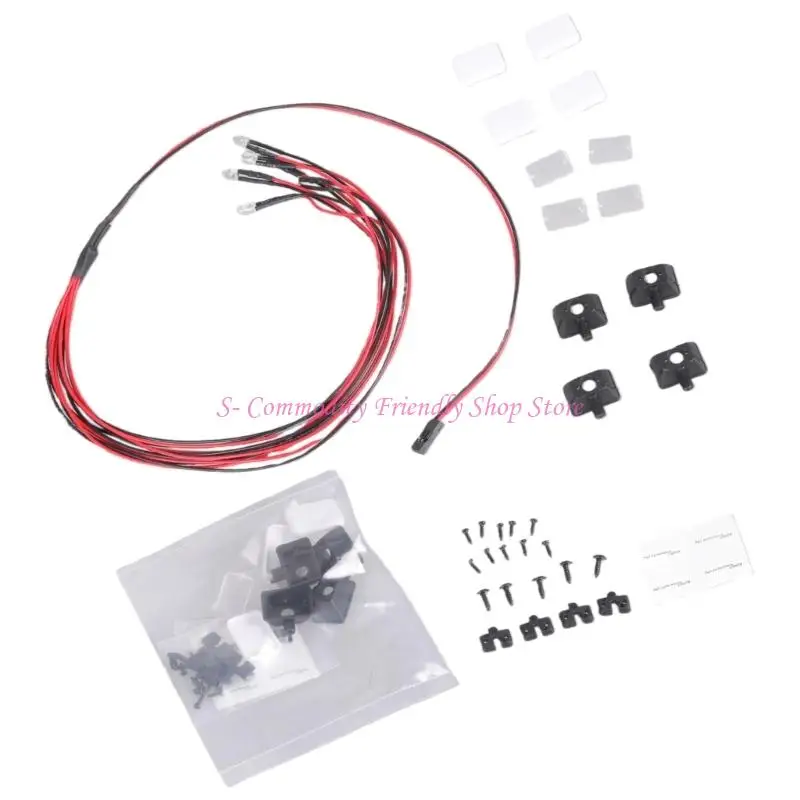 Luces LED para camión RC de juguete – efecto brillante - imagen 3