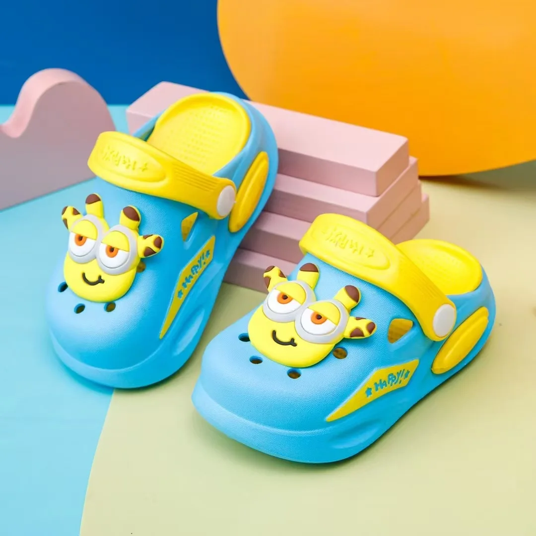Sandalias y zapatillas antideslizantes infantiles de suela flexible - imagen 5