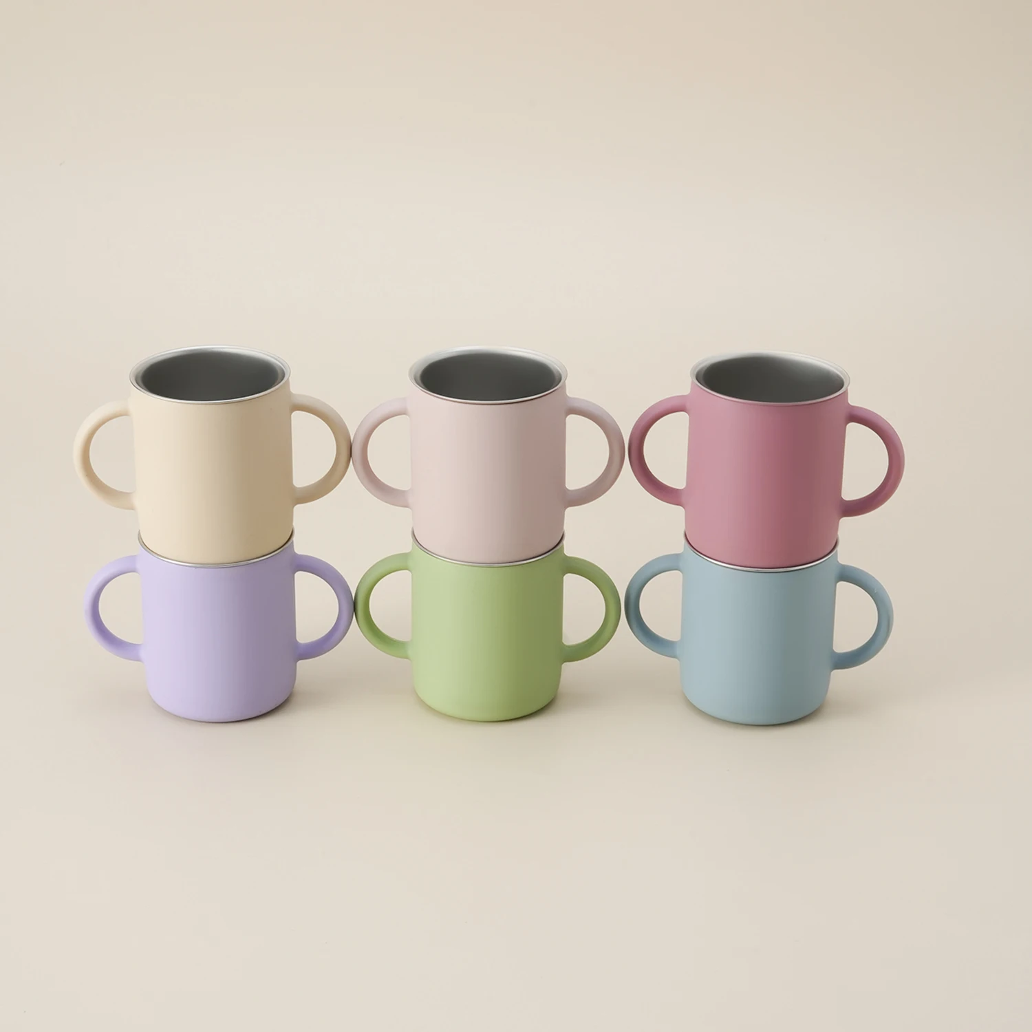 Color Kids taza de silicona para bebé con acero inoxidable desmontable - imagen 4
