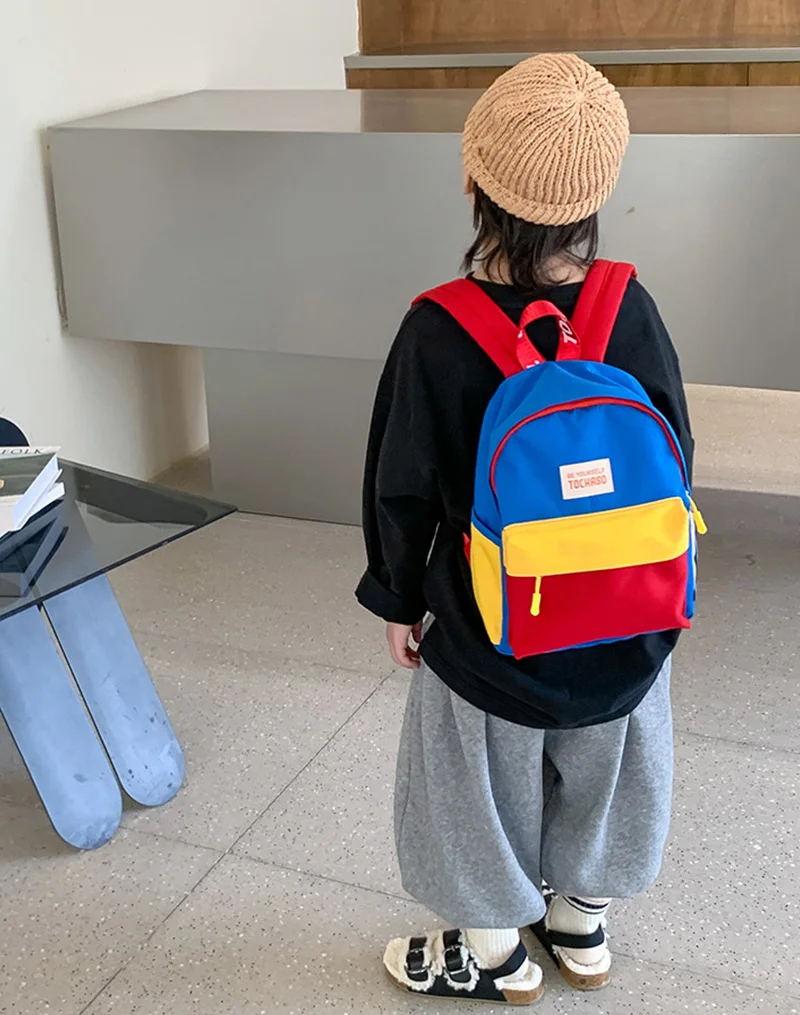 Mochila patchwork infantil