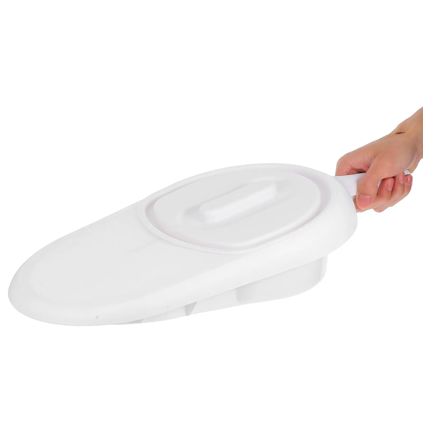 Bacinica portátil con tapa, ligera y compacta para viajes y casa - imagen 2