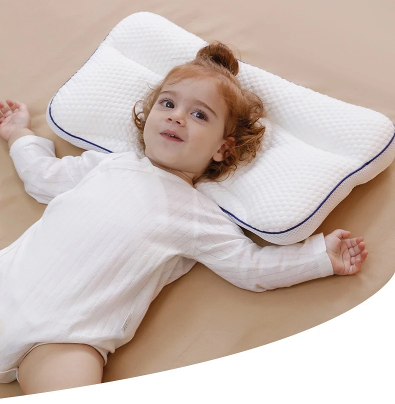 Almohada infantil con divisiones para uso en camas y guardería