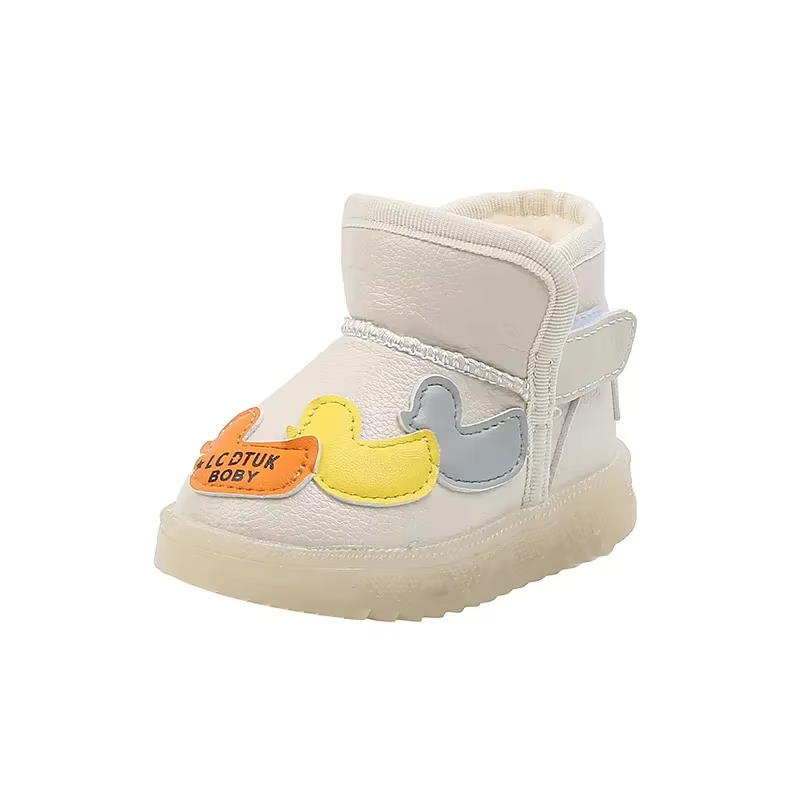 Botas de nieve con luces LED acolchadas para niños - imagen 4