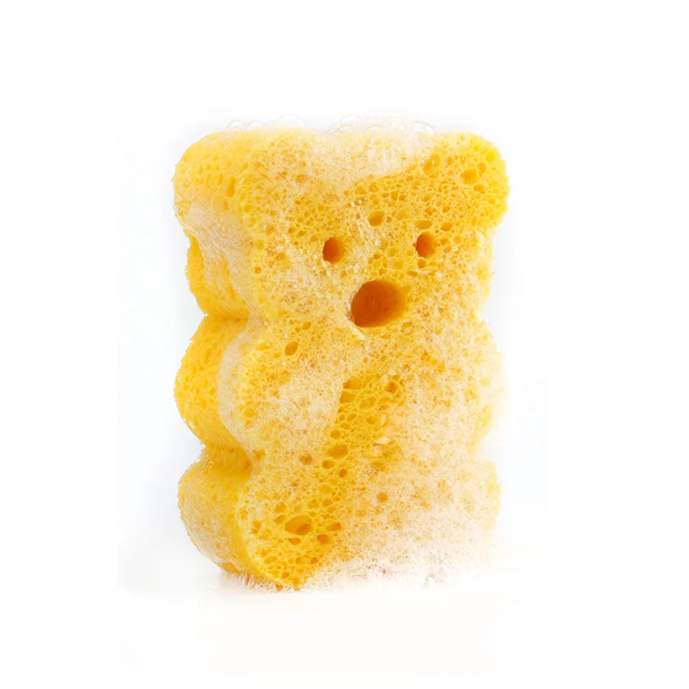 Esponja de baño para bebé con lufa natural y forma de animal - imagen 5