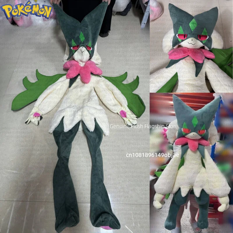 Peluches gigantes Pokemon Meowscarada – Muñeco de felpa decorativo