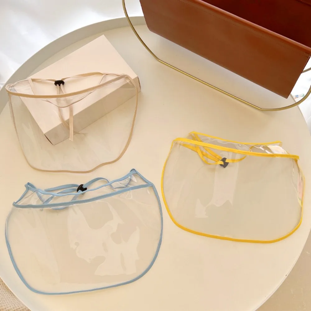 Gorro antiescupir ajustable transpirable para bebé con mascarilla