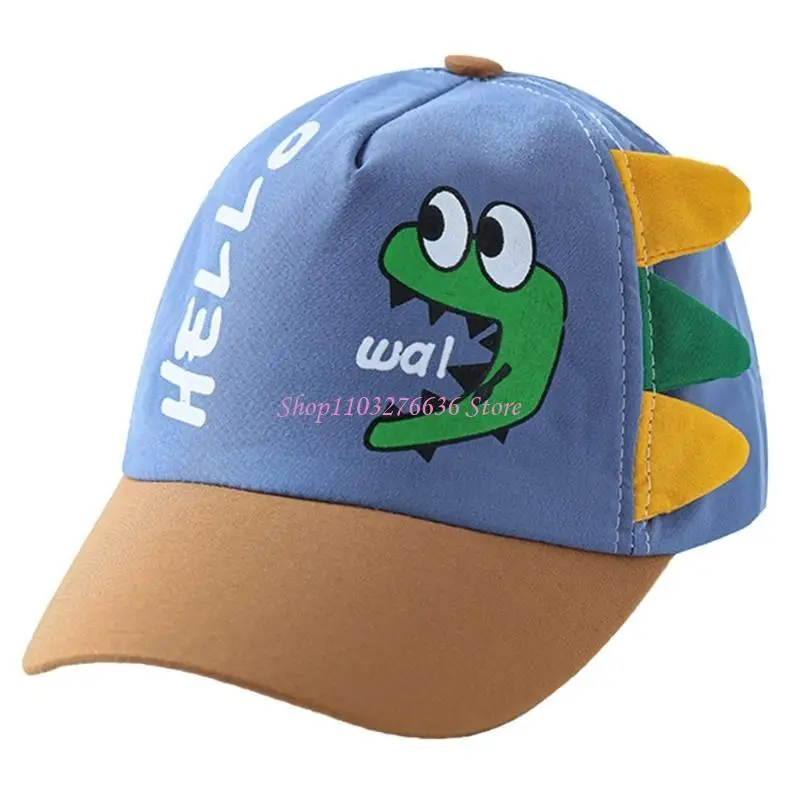 Gorra de béisbol infantil con dinosaurios para verano y playa - imagen 3