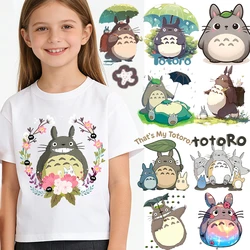 Pegatinas termoadhesivas de Totoro para personalizar ropa infantil