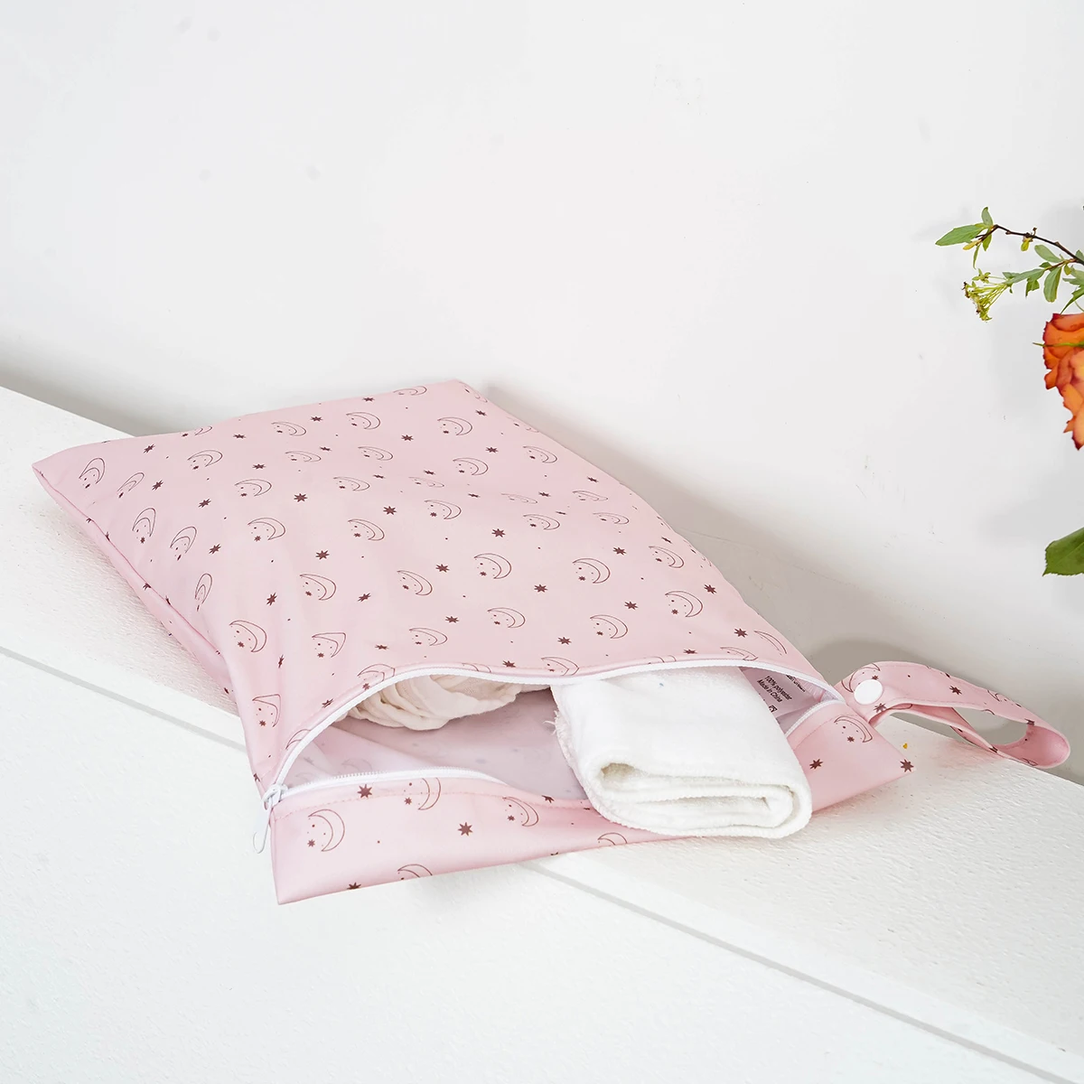 Kangobaby Mi vida suave funda para guardar manta bebé lavable viaje - imagen 5