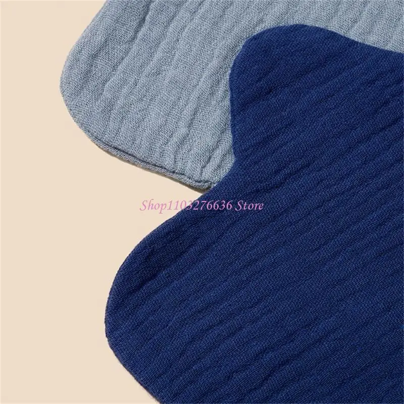 Baberos absorbentes para dentición de algodón suave para bebé - imagen 5