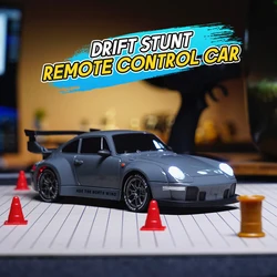 Coche teledirigido de deriva con luces LED para niños