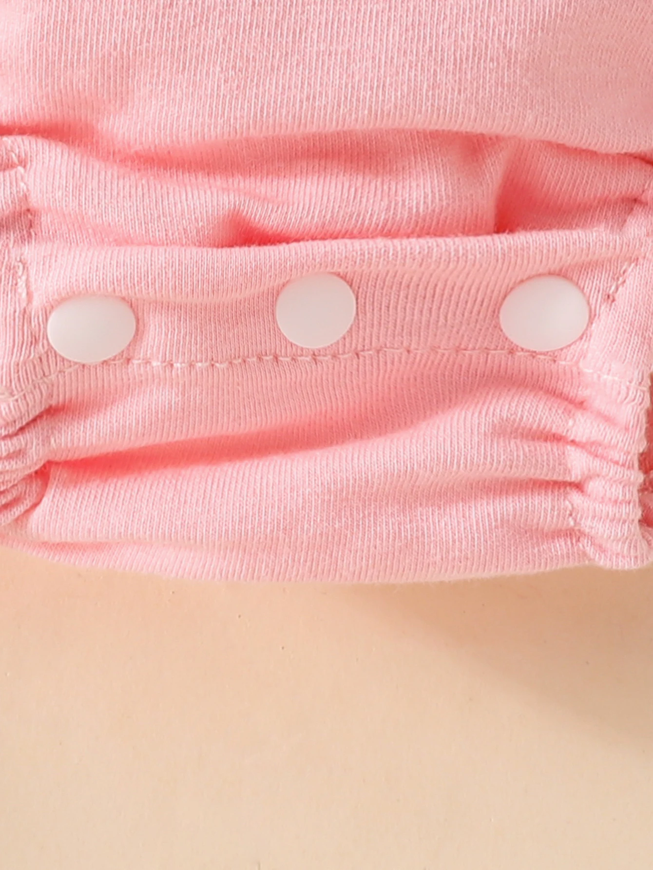 Mono de bebé con tirantes de encaje y estampado de helado - imagen 5