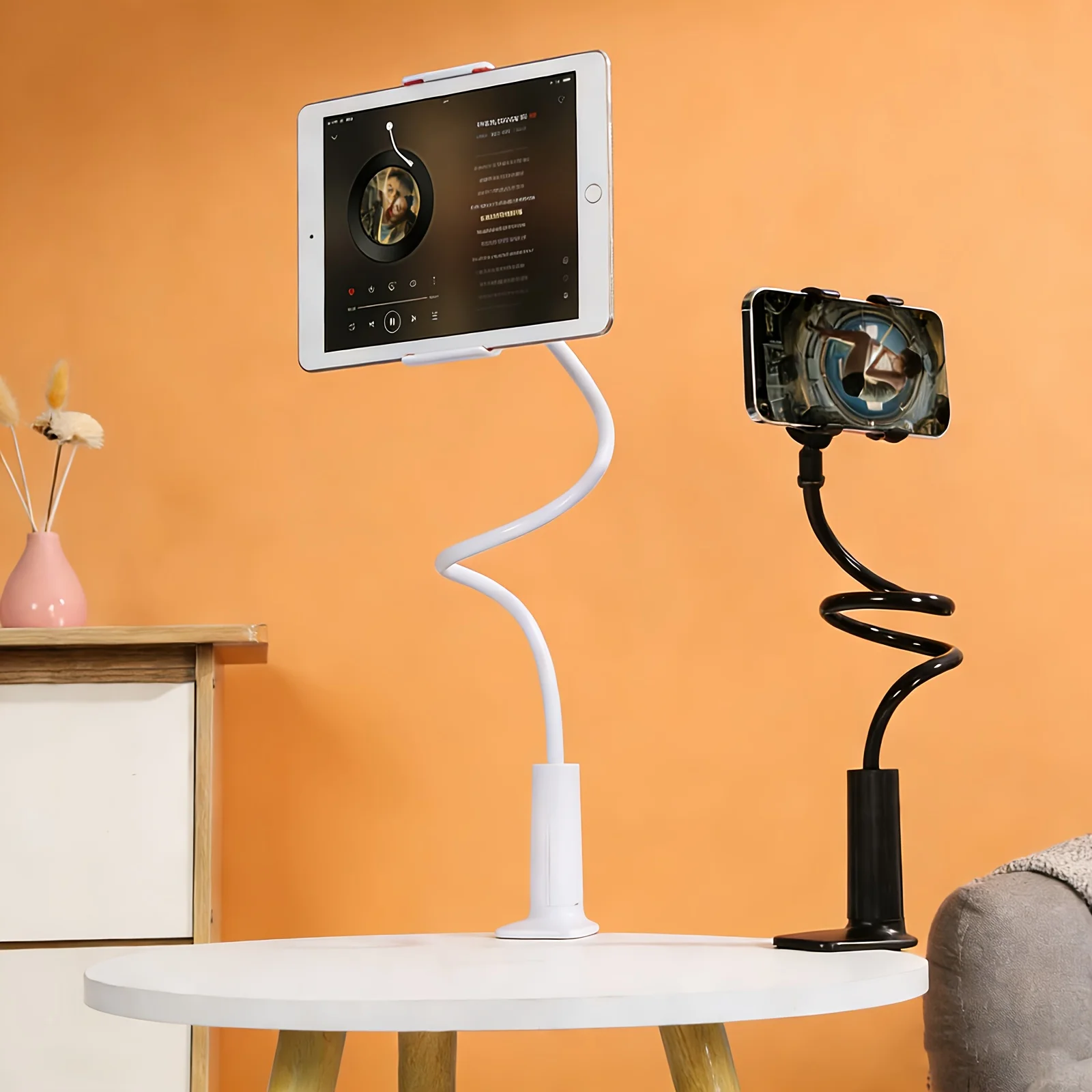 Soporte para tablet y teléfono universal giratorio 360° para cama