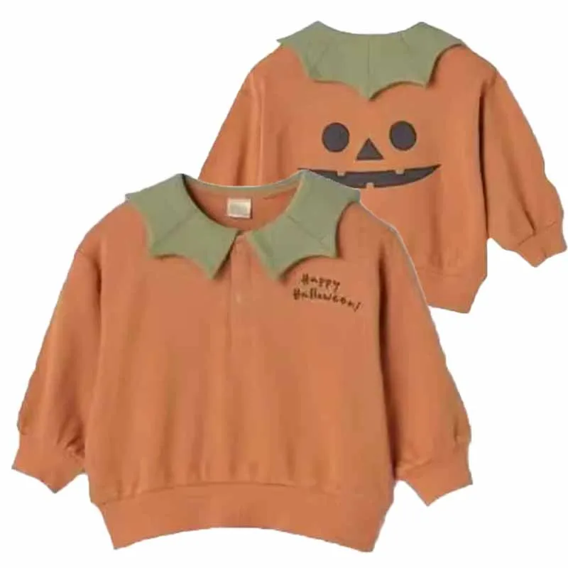 Sudadera jersey Halloween cálida para niños – cuello redondo otoño - imagen 3