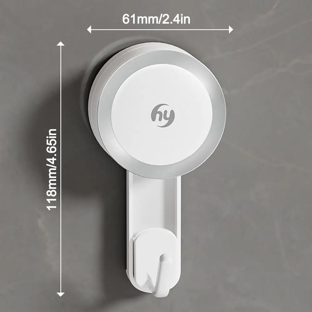 Ganchos de pared con ventosa para baño, sin perforar y reutilizables - imagen 4