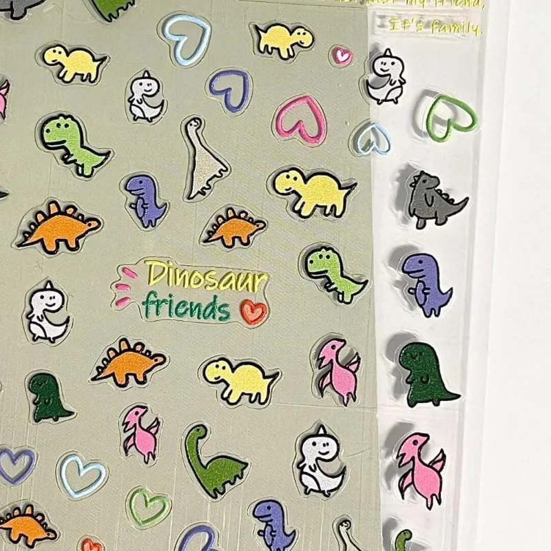 Pegatinas 3D de dinosaurios para decorar cámaras y bolígrafos - imagen 5