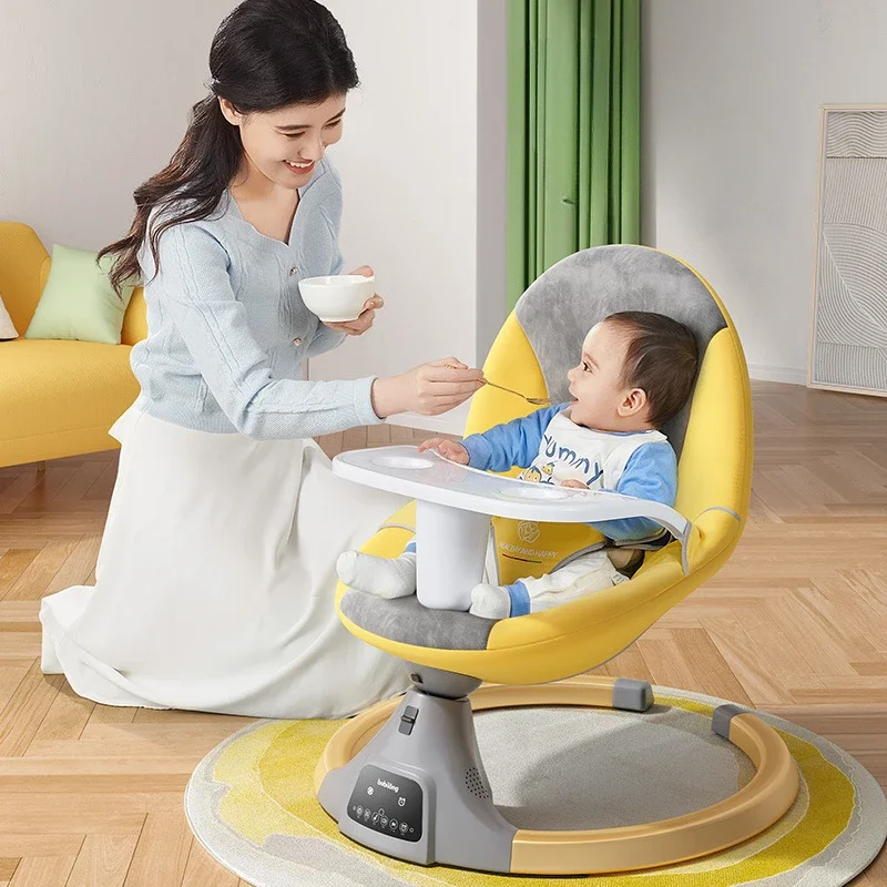 Mecedora eléctrica para bebé – Cuna columpio multifunción - imagen 3