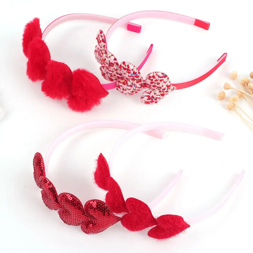 Diademas de corazón para el Día de San Valentín, niñas - imagen 5
