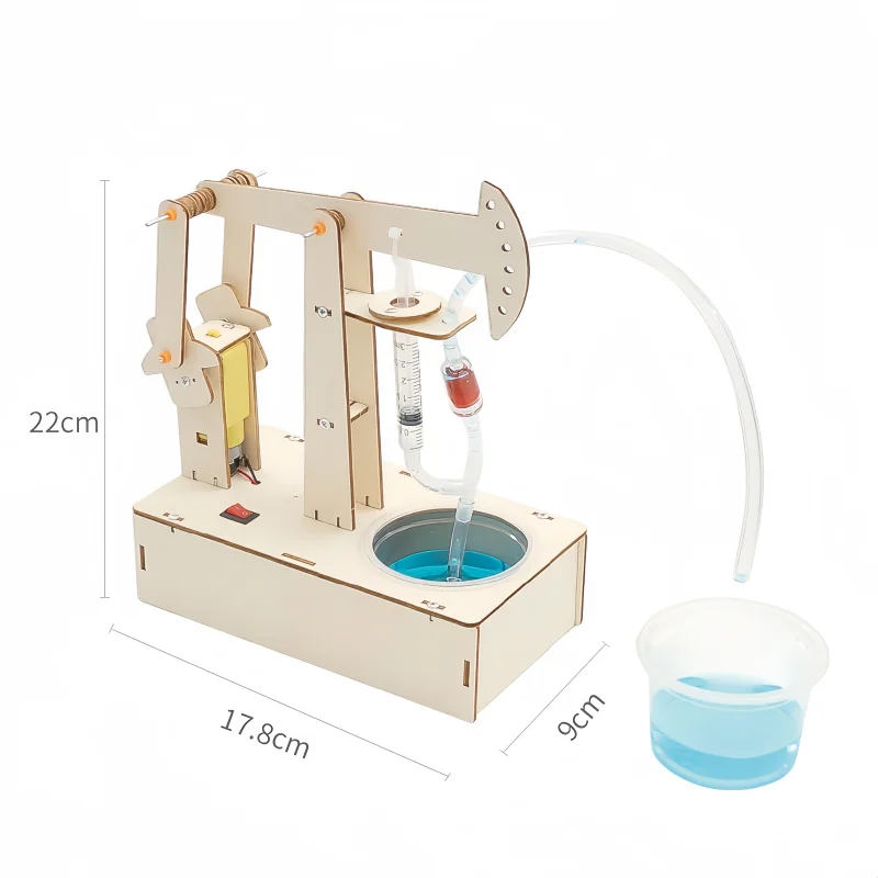 Kit STEM con bomba de agua DIY, experimento tecnológico - imagen 4
