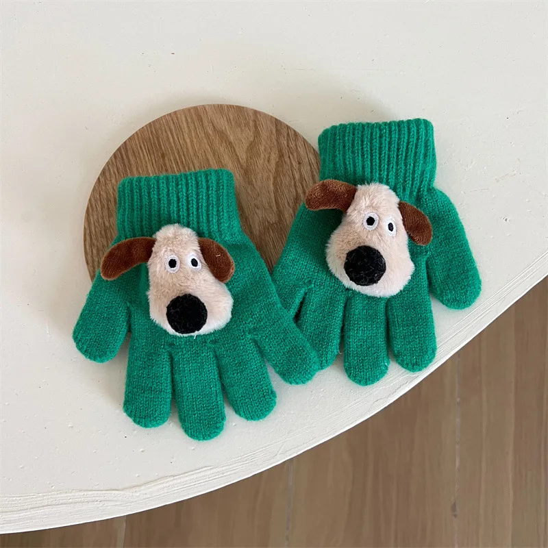 Guantes infantiles de perro dibujos animados para bebé invierno - imagen 4