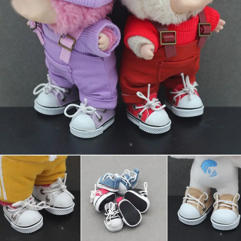 Zapatitos de lona con dibujos animados para bebé - imagen 4