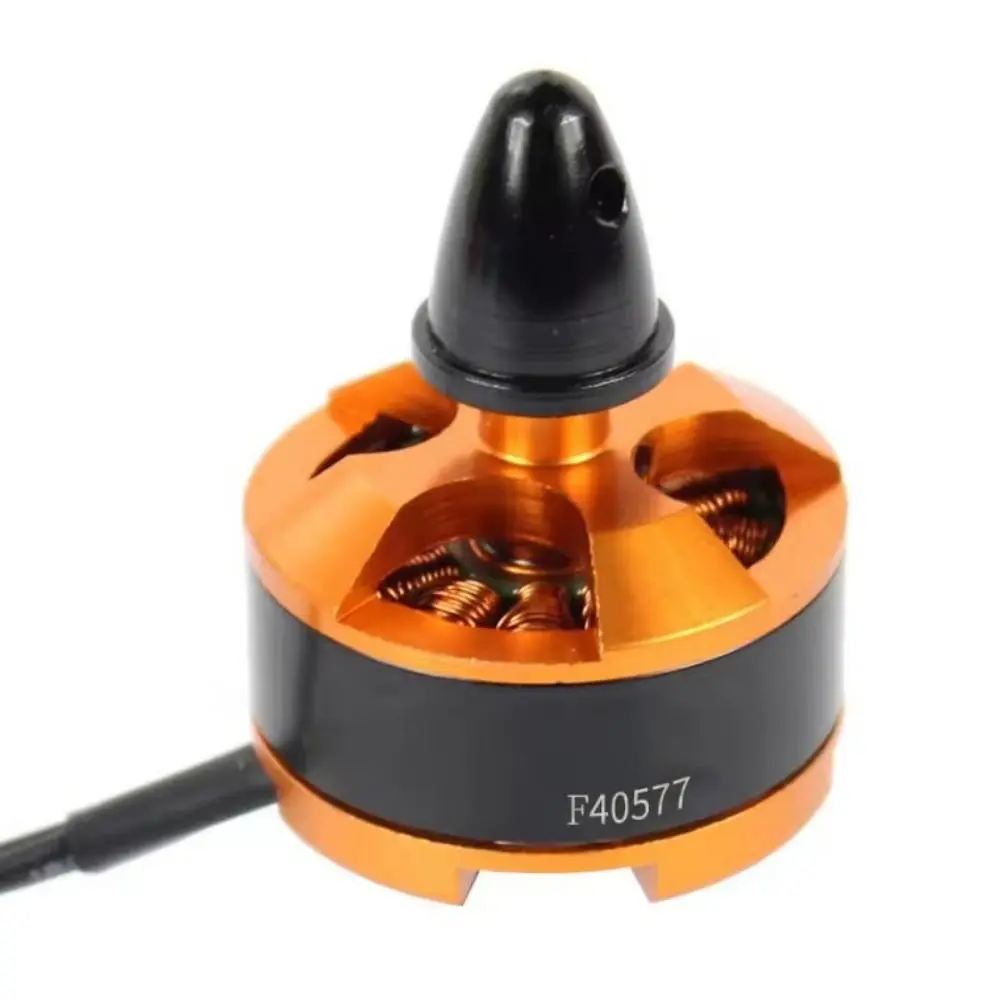 Motor sin escobillas mini para dron FPV de oro y plata - imagen 4