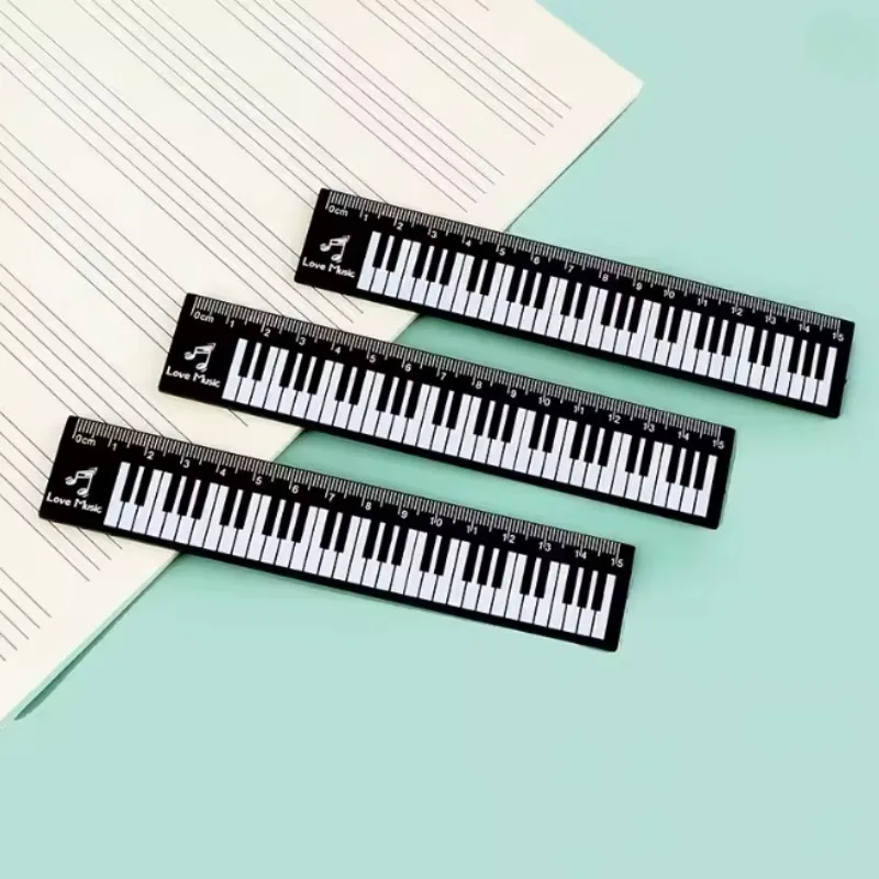 Regla marcapáginas de piano musical para cuaderno - imagen 3