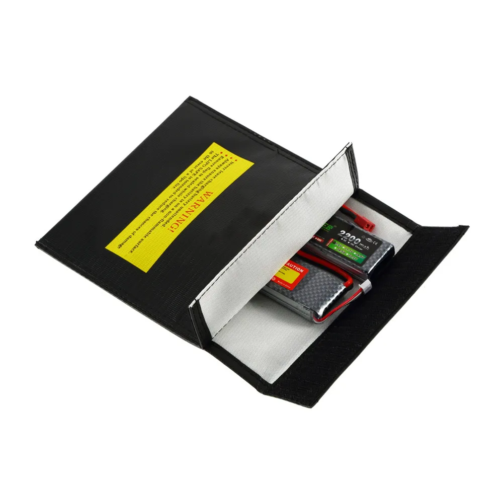 Bolsa de seguridad para baterías LiPo RC ignífuga - imagen 2
