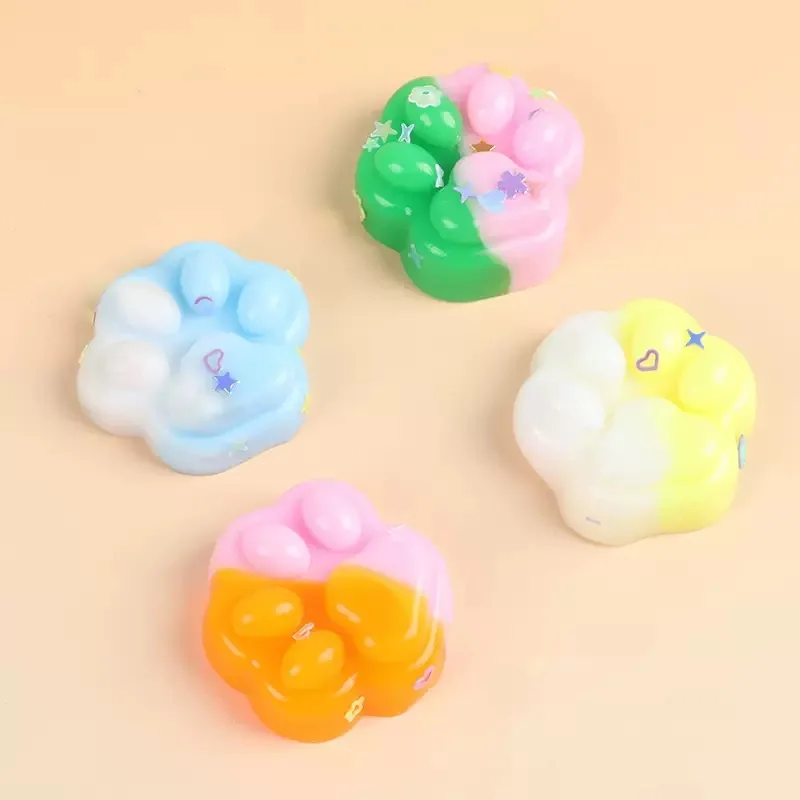 Mini garras de gato de peluche para relleno de Halloween - imagen 3