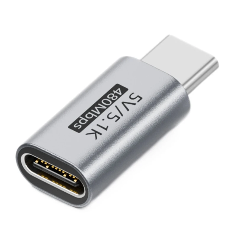 Adaptador USB-C macho a hembra para cargadores y pequeños dispositivos - imagen 5