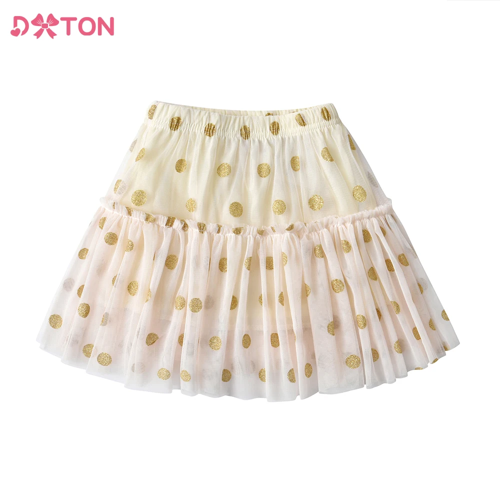 DXTON falda de tul de princesa con lunares para niñas - imagen 5