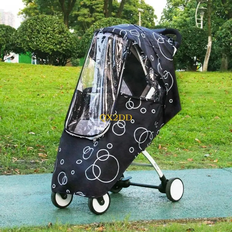 Cubre lluvia para cochecito de carreras resistente Fog infantil - imagen 5