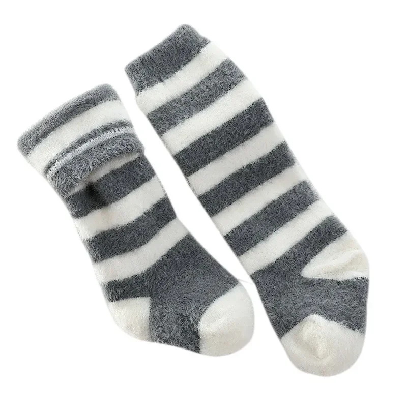 Medias de felpa gruesas para bebé - calcetines largos 0-3 años - imagen 5