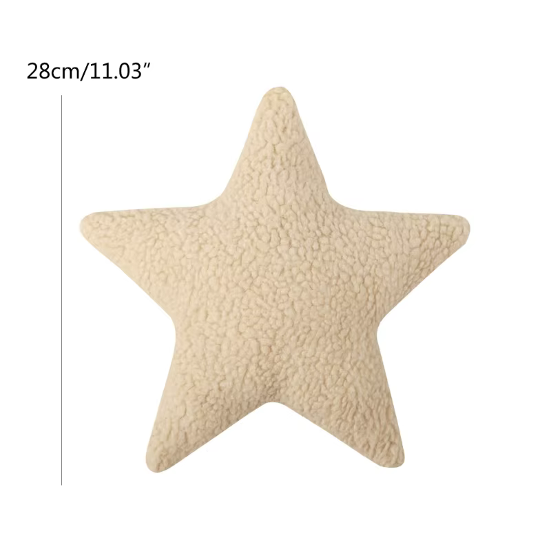 Cojín estrella felpa bebé