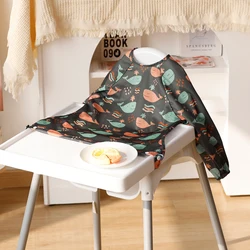 Babero antibabitas impermeable Happyflute – Destete manga larga