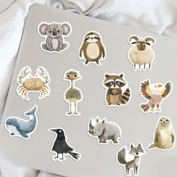 Pegatinas infantiles de animales graffiti resistentes al agua para DIY