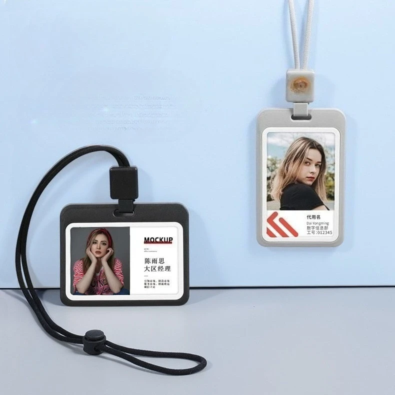 Tarjetero infantil con cordón para identificación