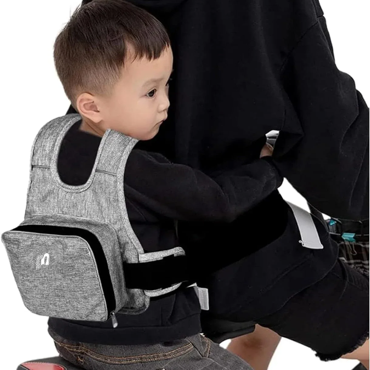 Arnés de seguridad infantil para moto con correas ajustables - imagen 2