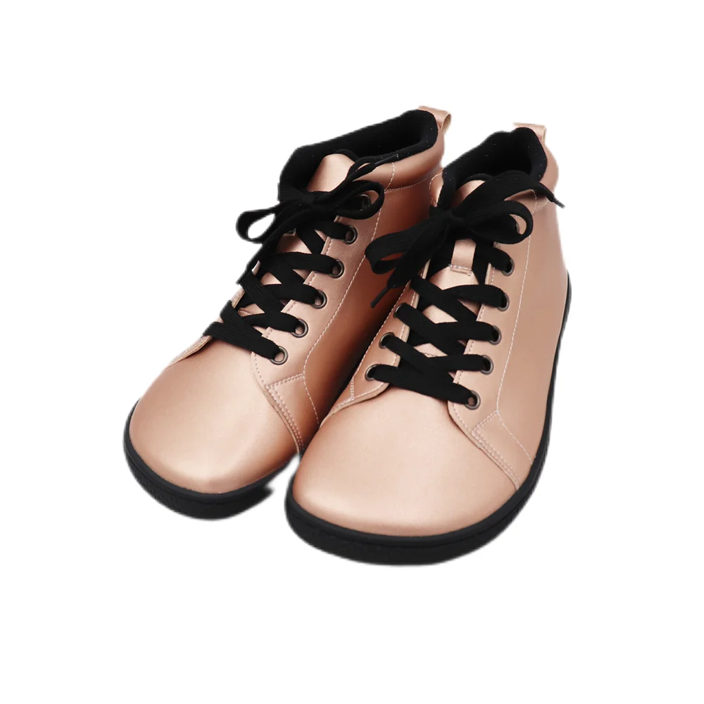 Tipsietoes Botas barefoot de cuero niños, toe box amplio - imagen 5
