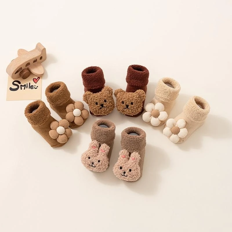 Tallas de calcetines para bebés y niños pequeños