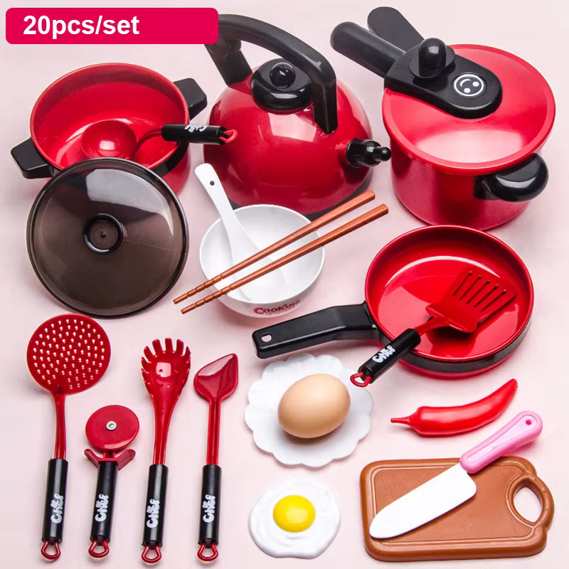 Set de utensilios de cocina de juguete