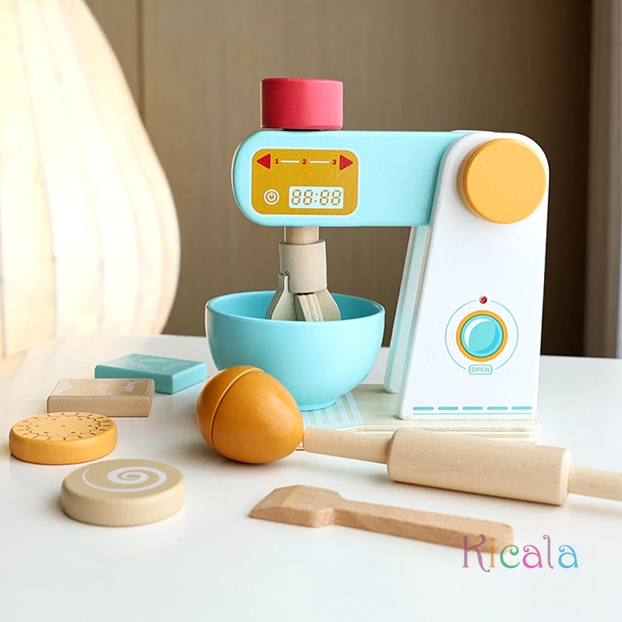 Máquina de café de simulación en madera